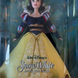 Disney Snow White Doll with Blue and Yellow Dress